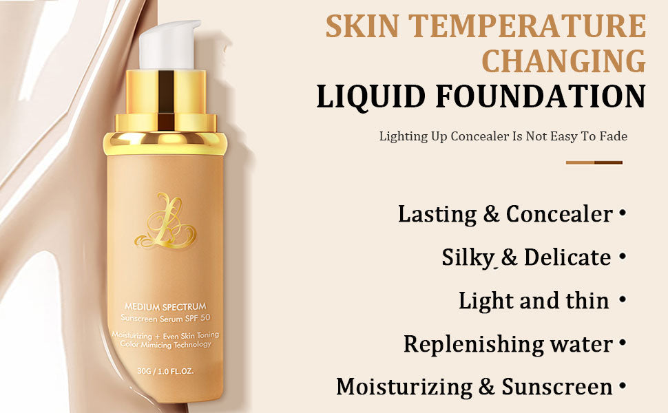 Final 3 Hours: 60% OFF🔥 4 In 1 Color Changing Foundation