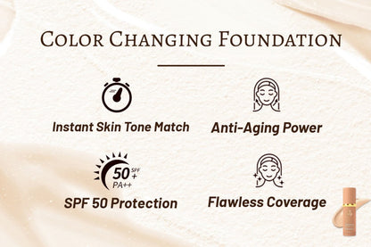 Final 3 Hours: 60% OFF🔥 4 In 1 Color Changing Foundation