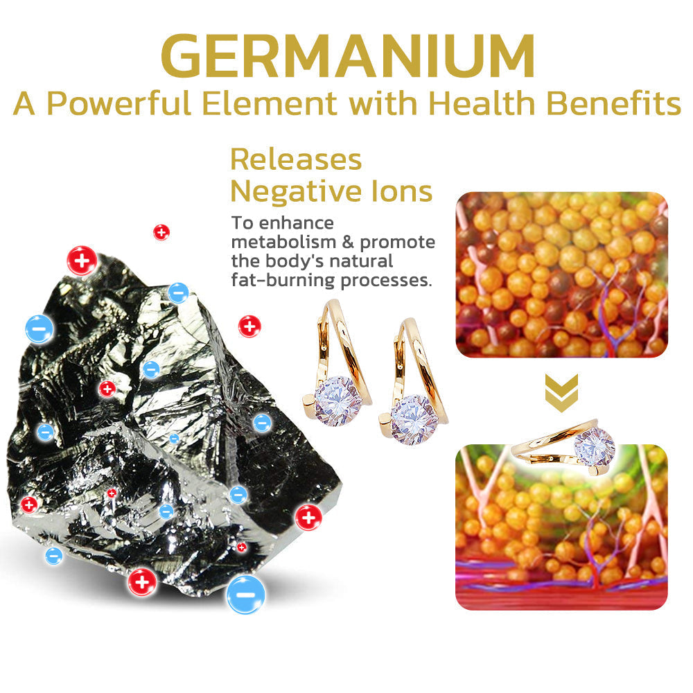 (LAST DAY OF SALE – 30% OFF🔥) 𝐂𝐙𝐓𝐈𝐂𝐋®💧 Lymphvite Germanium Magnetotherapy Earrings