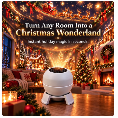 ⛄Official Store |  SCNDR® 🎅🏻🎅🏻Smart Holographic Projector (HD Smart Dynamic 5D)
