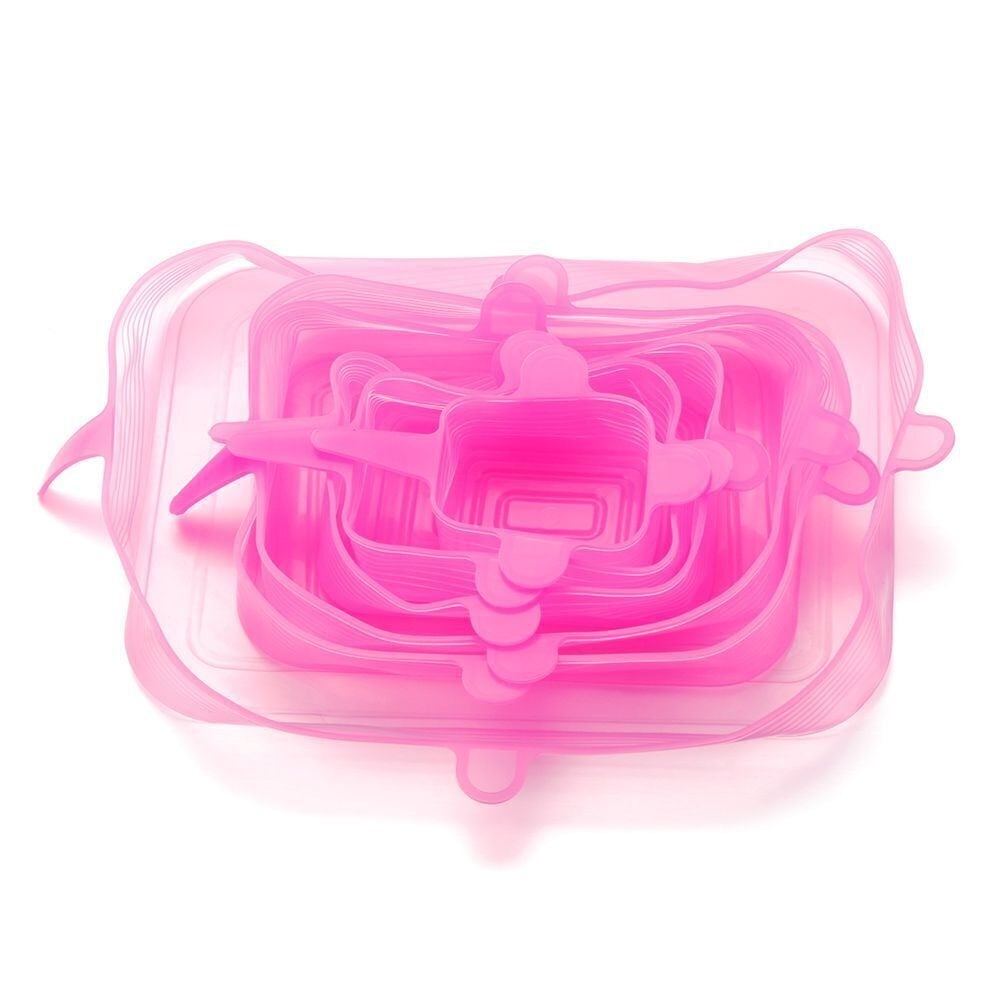 Square - Pink 6 PCS