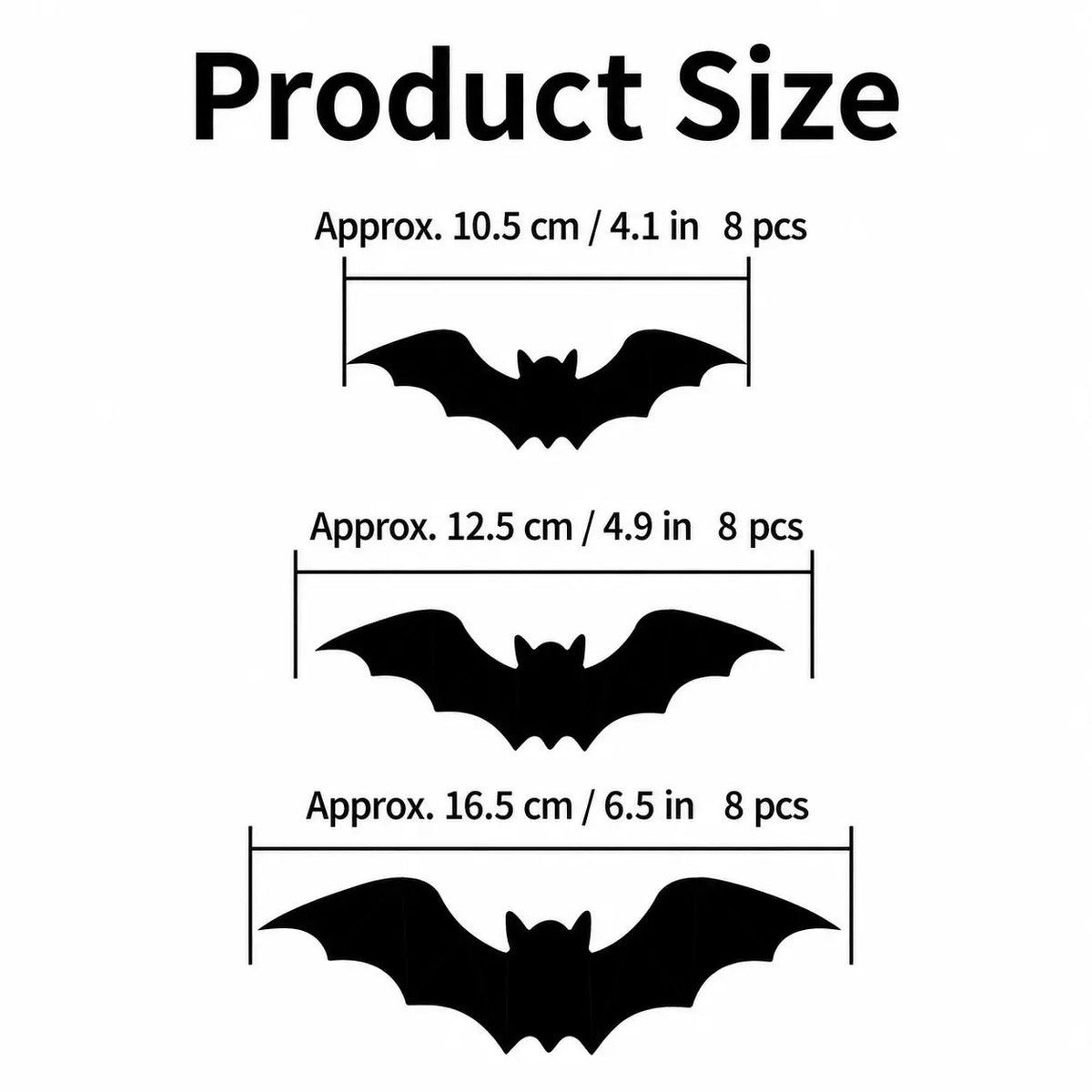 🎃🎁 WREE® 3D LED Bat Light Halloween Wall Decoration – Glowing Ghost Party Décor